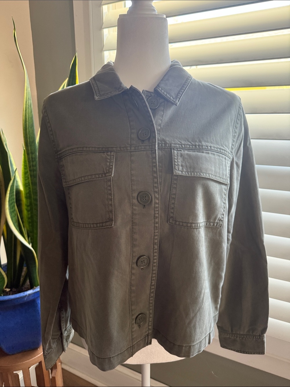 Nicole Miller New York Women’s Utility Jacket – EUC